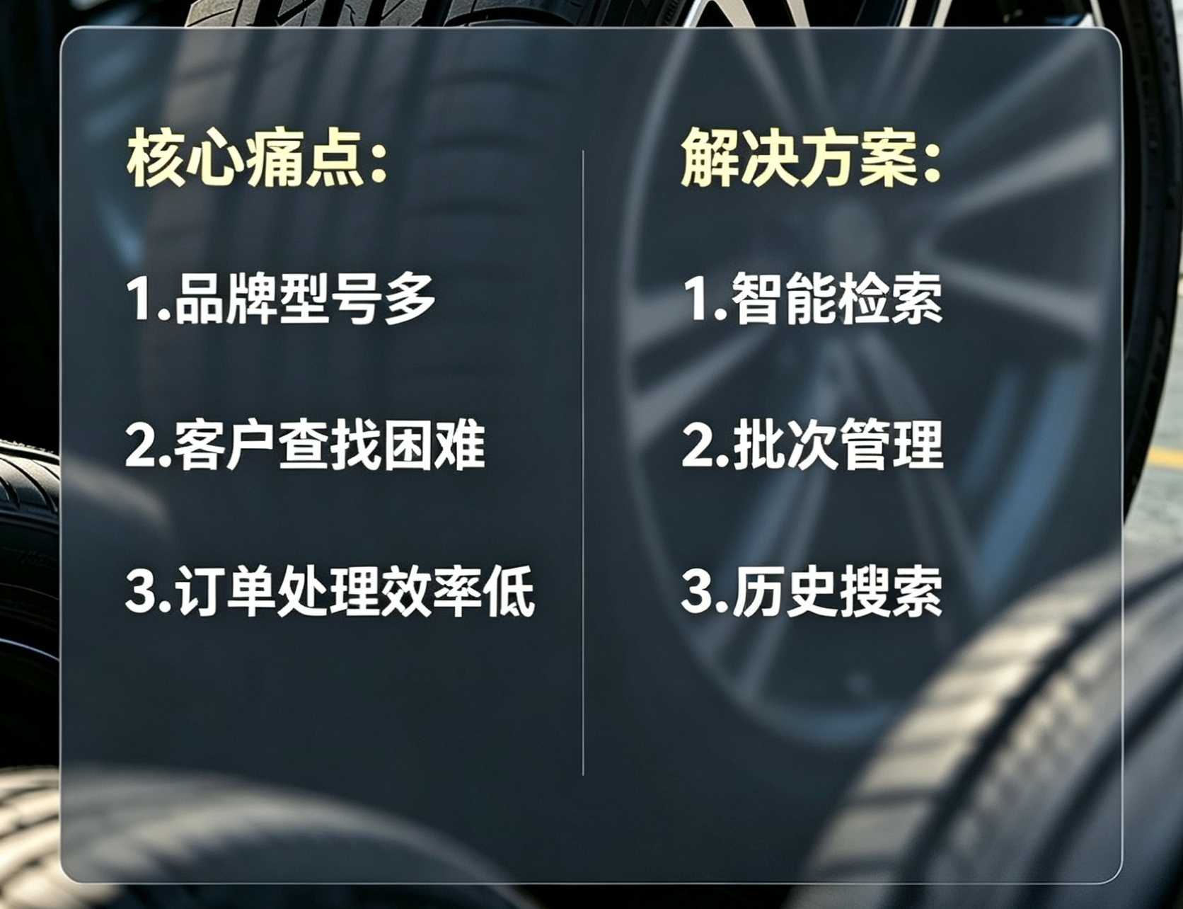 轮胎二批经营难题难破解？管家婆微订货一站式数字化解决方案