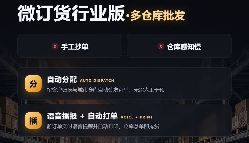 火锅食材批发多仓管理难题怎么破？管家婆微订货多仓库批发版，让订货管理更高效